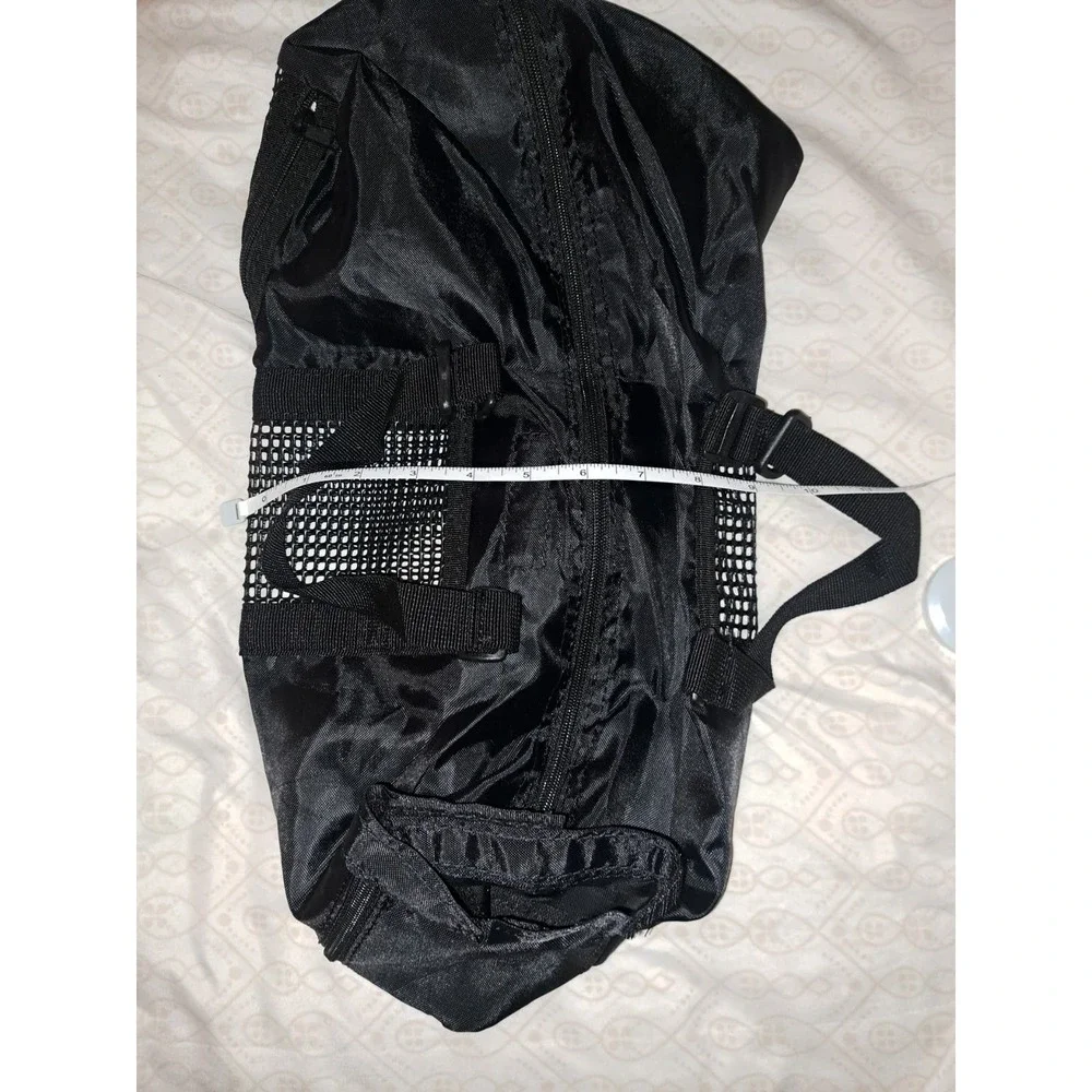 NWOT- XS Roll Up Purse size small pet carrier nylon with mesh and top handles